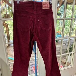 Levi's High Rise 725 Bootcut Corduroy Women's Jeans - size 28